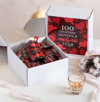 Купить Шоколадный бокс " 100 причин, почему я люблю тебя". (красный) в интернет магазине Праздник цветов и подарков по доступной цене. Заказать
        Шоколадный бокс " 100 причин, почему я люблю тебя". (красный) недорого с доставкой по Хабаровску.